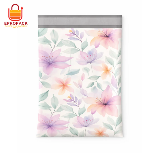 Poly Mailers | 10" x 13" Pastel Floral