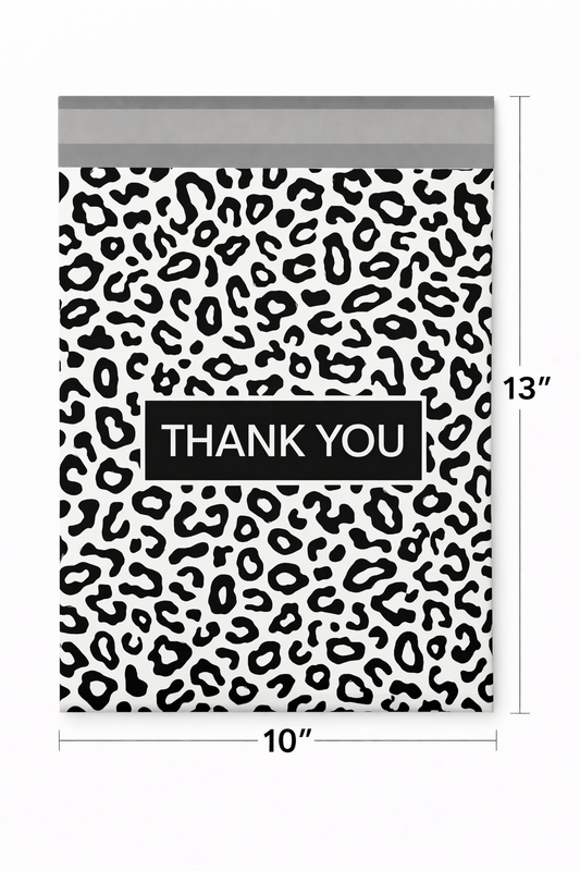 Poly Mailers | 10" x 13" Mosaic Thank You