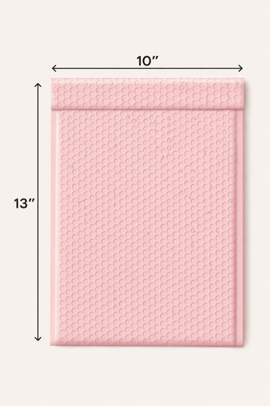 10x13" Bubble-Mailer Padded Envelope | Pink