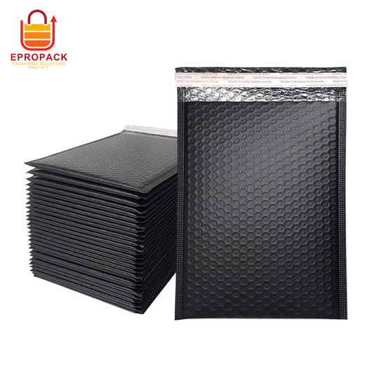 10x13" Bubble-Mailer Padded Envelope | Black