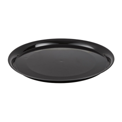 Fineline Settings Black 16 Round Catering Tray