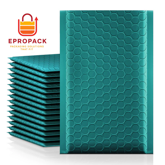 4x7" Bubble-Mailer Padded Envelope | Forest Green