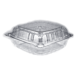 8x8 Clear Hinged Lid