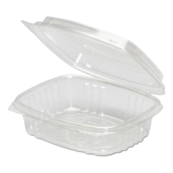 08 oz. Clear Hinged Deli Container