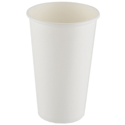 16 oz White Paper Cups