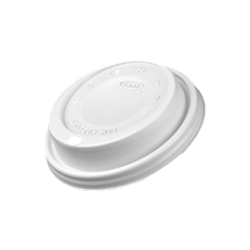 Lids for 12-20 oz Paper Cups (White)