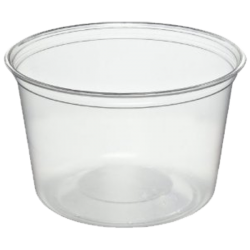 16 oz Clear Round Deli Containers
