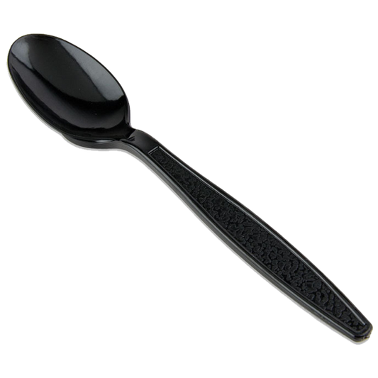 Heavy Weight Black Spoons