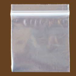 Reclosable Zipper Bags, 7x8 - Quart